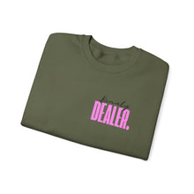 Load image into Gallery viewer, BEAUTY DEALER PINK ! Crewneck Sweatshirt Unisex Heavy Blend™