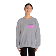 Load image into Gallery viewer, BEAUTY DEALER PINK ! Crewneck Sweatshirt Unisex Heavy Blend™