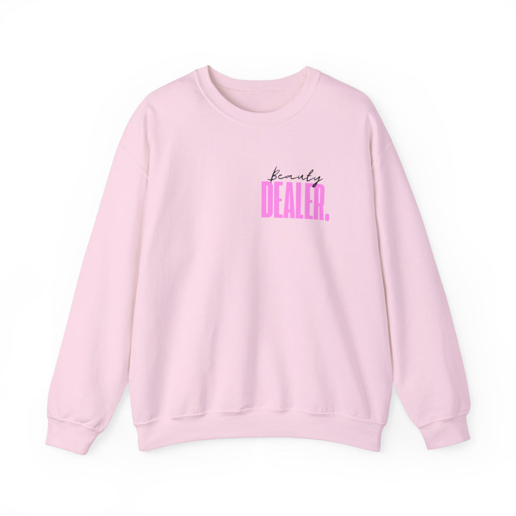 BEAUTY DEALER PINK !         Crewneck Sweatshirt  Unisex Heavy Blend™