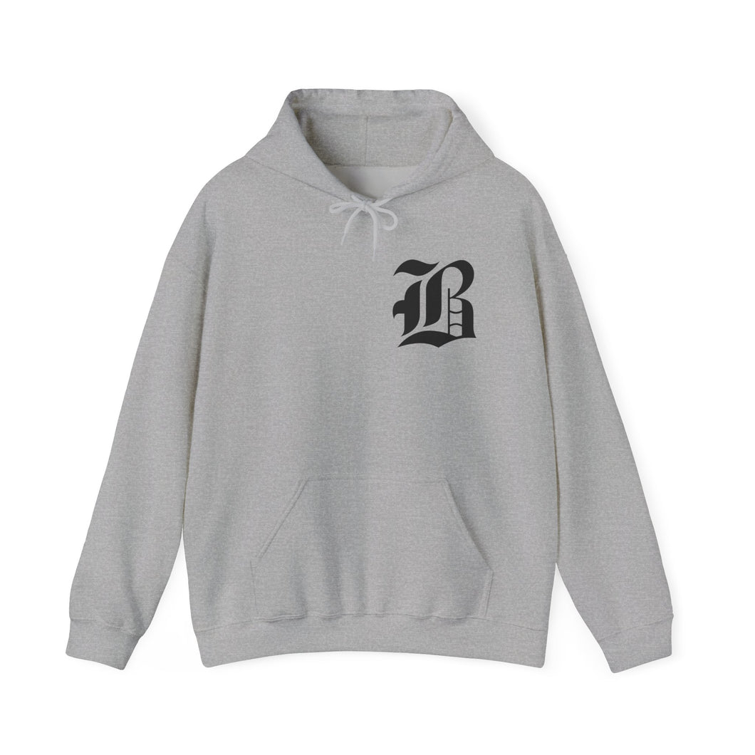 Beauty Dealer® OLD ENGLISH Essential Hoodie Unisex Heavy Blend™